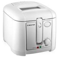 Фритюрница BRAYER 2832BR-WH, 1800 Вт, 2,5 л, 130-190 &deg;C, белая