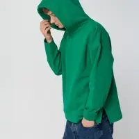 Худи оверсайз унисекс Tolla, зеленое, размер M/L