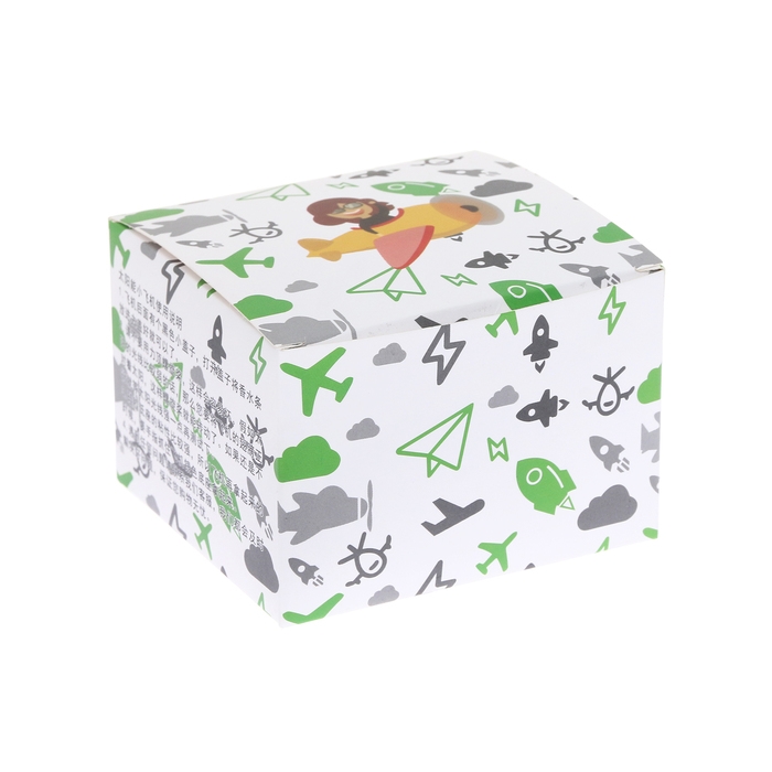 Игрушка на панель авто, самолет, пропеллер крутится от солнца, черный Игрушка на панель авто, самолет, пропеллер крутится от солнца, черный