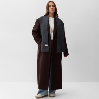 Шарф женский MIST, серый 16*160&plusmn;5 см