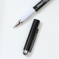 Ручка шариковая синяя паста 1.0 мм с колпачком &laquo;С 23 февраля&raquo; пластик