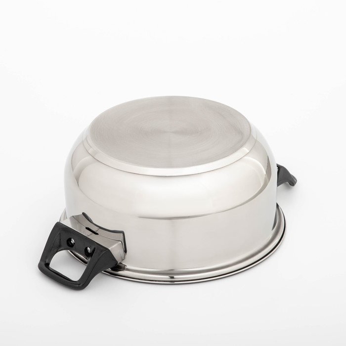 Кастрюля, 3.7 л, d=22 см, капсульное дно, индукция Кастрюля, 3.7 л, d=22 см, капсульное дно, индукция