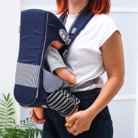 Рюкзак-кенгуру для малыша &laquo;Дискавери&raquo;, от 2 до 15 кг., цвет темно-синий