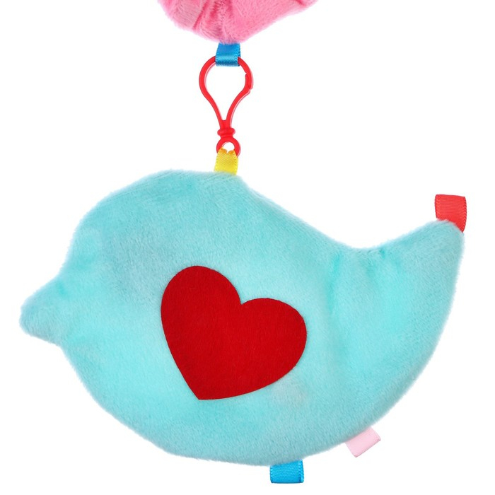 Растяжка - погремушка мягкая на кроватку/коляску «Малышка», Крошка Я Растяжка - погремушка мягкая на кроватку/коляску «Малышка», Крошка Я