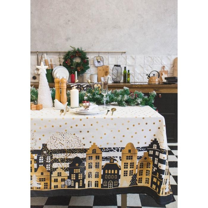 Полотенце &laquo;Этель: Город&raquo;, 40 &times; 67 см, 100 % хлопок, саржа, 190 г/м&sup2;