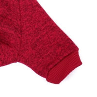 Свитер меланжевый, размер XS (ДС 14, ОШ 23, ОГ 22 см), красный Свитер меланжевый, размер XS (ДС 14, ОШ 23, ОГ 22 см), красный