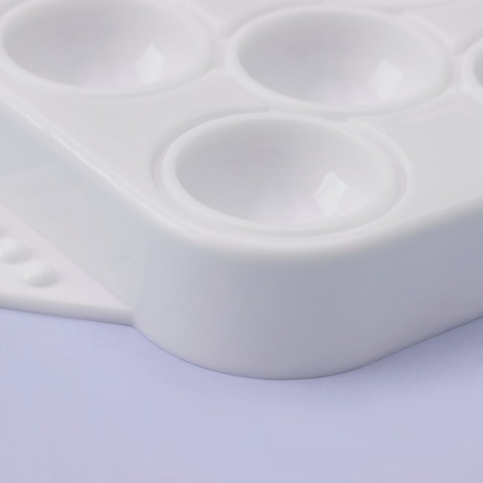 Форма для льда «Сфера», 16×12 см, 13 ячеек, цвет белый Форма для льда «Сфера», 16×12 см, 13 ячеек, цвет белый