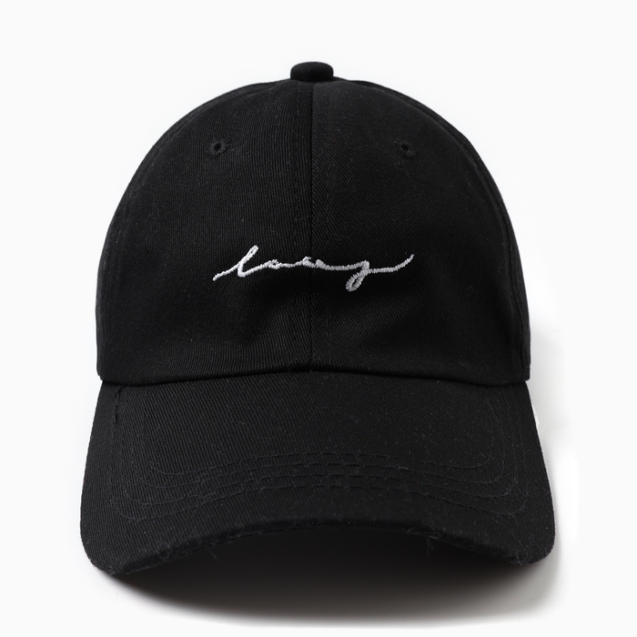 Бейсболка мужская с надписями MINAKU цвет чёрный, р-р 58
