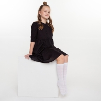 Гольфы детские, цвет белый, размер 12