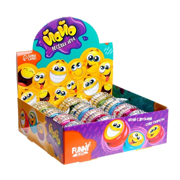 Йо-йо «Супер», световой, цвета МИКС Йо-йо «Супер», световой, цвета МИКС