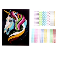 Алмазная мозаика стразами «Единорог» Алмазная мозаика стразами «Единорог»