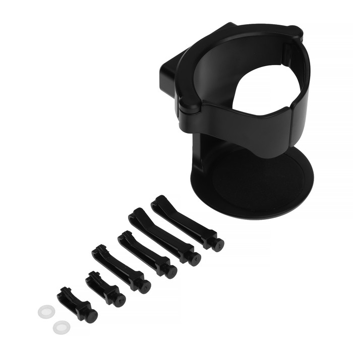 Подстаканник в автомобиль, крепление в дефлектор, черный Подстаканник в автомобиль, крепление в дефлектор, черный