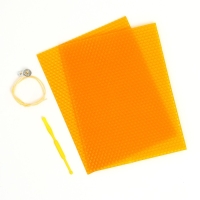 Свеча своими руками. Набор для создания магической свечки из вощины «Для исполнения желаний» Свеча своими руками. Набор для создания магической свечки из вощины «Для исполнения желаний»