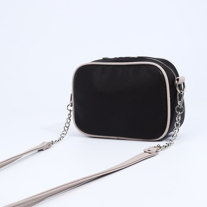 Сумка женская через плечо, TEXTURA, маленький размер, цвет коричневый