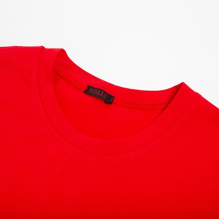 Футболка мужская MINAKU REGULAR FIT: цвет тёмно-серый, р-р 50