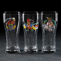 Бокал для пива &laquo;По пивку&raquo;, 500 мл, рисунок МИКС