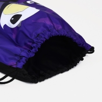 Мешок для обуви на шнурке, цвет сиреневый Мешок для обуви на шнурке, цвет сиреневый