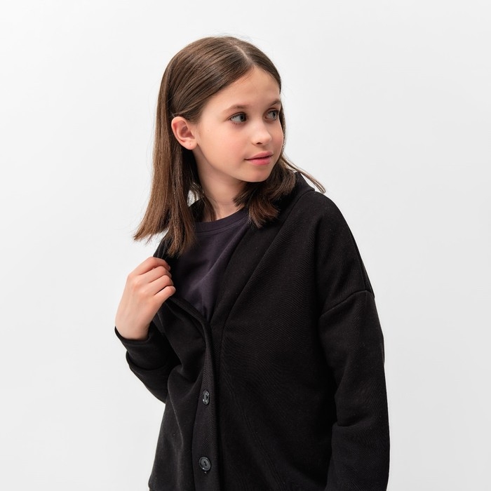 Костюм для девочки (кардиган, брюки) MINAKU цвет чёрный, рост 104 см Костюм для девочки (кардиган, брюки) MINAKU цвет чёрный, рост 104 см