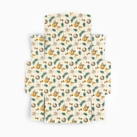 Коробка подарочная новогодняя складная двухсторонняя &laquo;Новогодние шары&raquo;, 16.5 х 12.5 х 5 см, Новый год