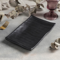 Блюдо «Чёрный Восток», 24,6×15,4×3 см, цвет чёрный Блюдо «Чёрный Восток», 24,6×15,4×3 см, цвет чёрный