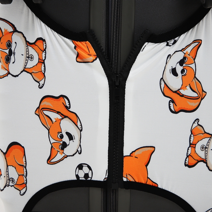 Чехол для чемодана 20 Чехол для чемодана 20", цвет белый