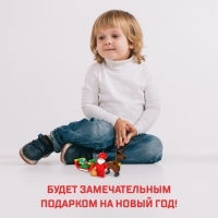 Конструктор &laquo;Новогодние истории&raquo;, сани, 73 детали