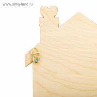 Ключница настенная &laquo;Хорошо быть дома&raquo;.