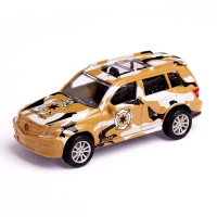 Машина металлическая &laquo;Армия&raquo;, масштаб 1:43, инерция, МИКС