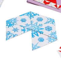 Развивающая игра &laquo;Снежинки. Тримино&raquo;