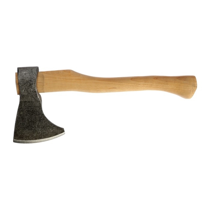 Топор охотничий ТУНДРА Топор охотничий ТУНДРА "Олень", ручная сборка, деревянные клинья, 800 г