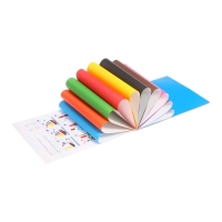 Набор для детского творчества А4, 20 листов, 10 цветов, ErichKrause, бумага + картон, немелованная односторонняя, на склейке, схема поделки Набор для детского творчества А4, 20 листов, 10 цветов, ErichKrause, бумага + картон, немелованная односторонняя, на склейке, схема поделки