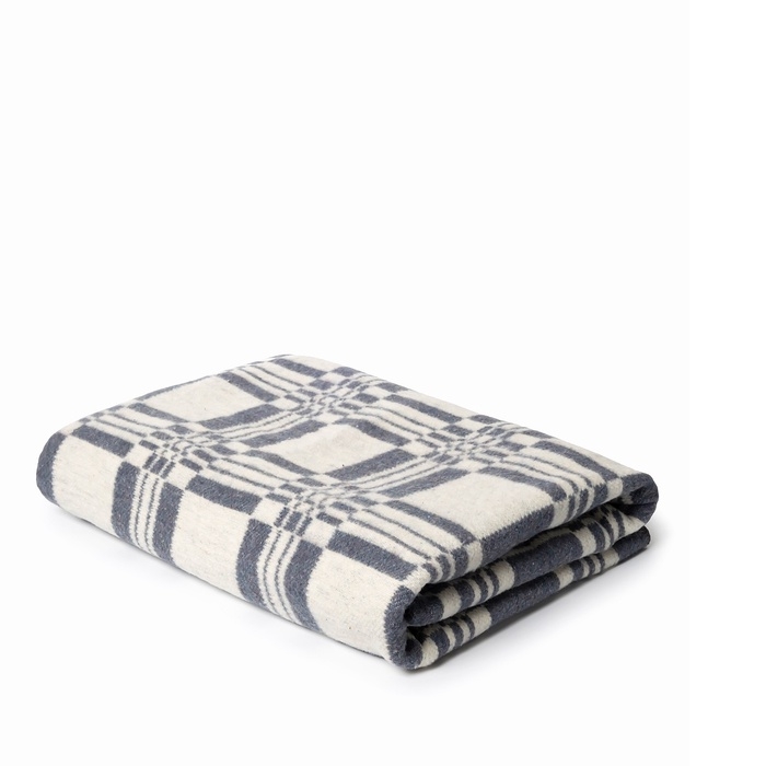 Одеяло полушерстяное 140х205см, Призма, шерсть70%, ПАН 30%, 400г/м