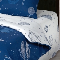 Постельное бельё евро &laquo;Гравитация&raquo; 200х215см, 220х240см, 70х70см 2шт