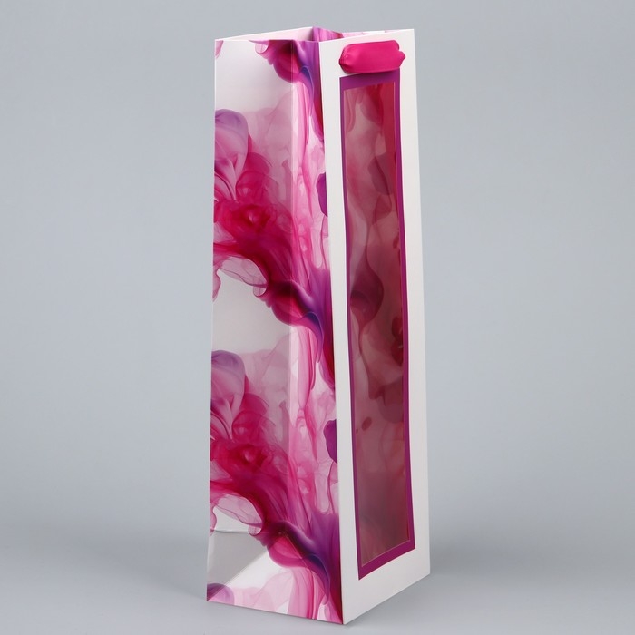 Пакет подарочный под бутылку, упаковка, &laquo;В этот день можно всё!&raquo;, 36 х 13 х 10 см