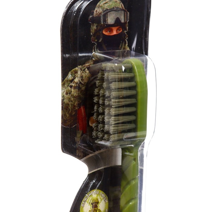 Зубная щётка складная «Для вежливых людей» средней жесткости, , 1 шт. Зубная щётка складная «Для вежливых людей» средней жесткости, , 1 шт.