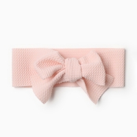 Повязка на голову Крошка Я &laquo;Бантик&raquo;, цв. светло-роз, р-р 46-48