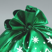 Мешочек подарочный парча &laquo;Зимние сюрпризы&raquo;, 20 х 30 см +/- 1.5 см, Новый год