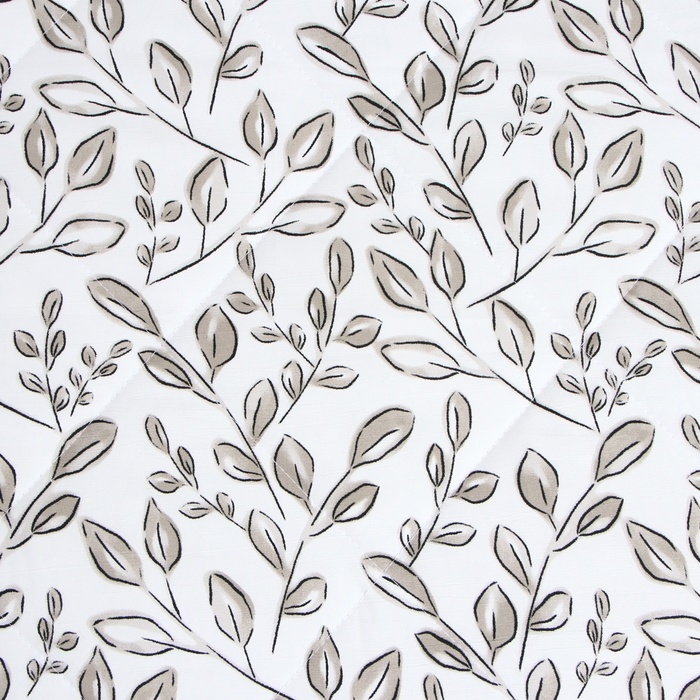 Покрывало LoveLife 2 сп Leaflets 180*230&plusmn;5 см, жатка, 100% п/э