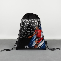 Мешок для обуви &laquo;Футбол - моя жизнь&raquo; нетканное полотно, размер 30 х 40 см