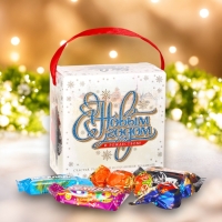 Новый год. Кондитерский набор конфет "Новогодний комплимент", 150 г Новый год. Кондитерский набор конфет "Новогодний комплимент", 150 г