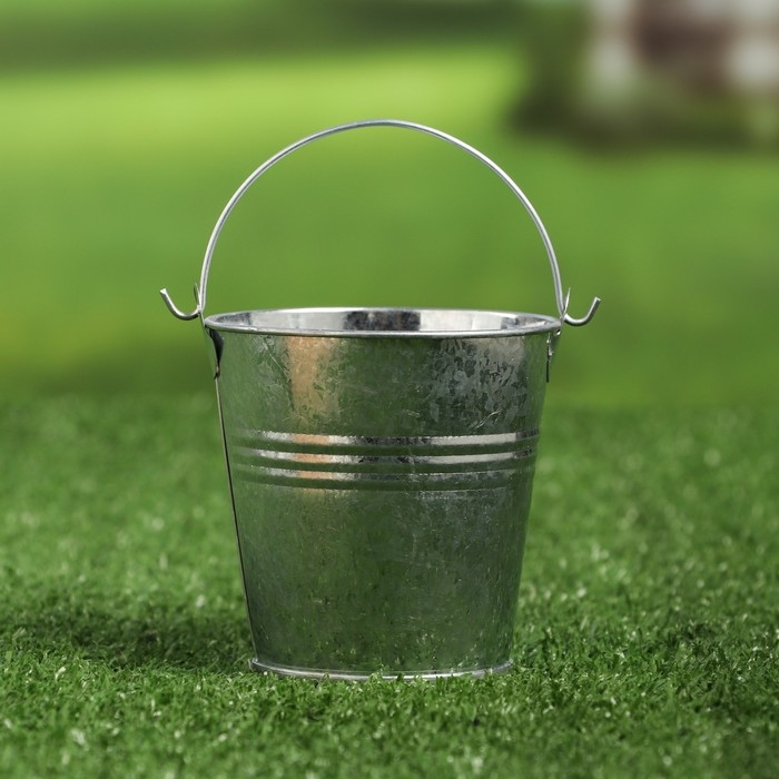 Набор кашпо "Ведерко Альма" 8,5х8,5х7,5см / 3шт