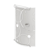 Светильник "Круги" 1 лампа E27 60 Вт моллир. 22х15см Светильник "Круги" 1 лампа E27 60 Вт моллир. 22х15см