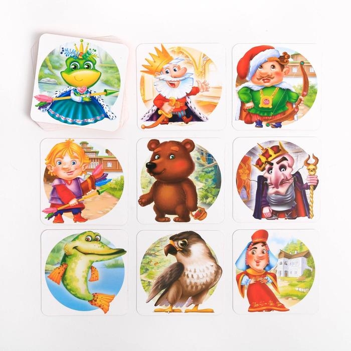 Настольная игра &laquo;Мемо. Сказки&raquo;, 28 карт, 3+