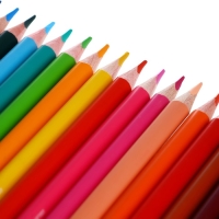 Карандаши 24 цвета BrunoVisconti Easycolor, трёхгранные