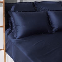 Простыня на резинке SL Home Tencel 160*200+30 см , цв. синий Простыня на резинке SL Home Tencel 160*200+30 см , цв. синий