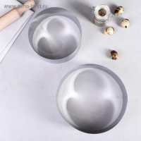 Набор форм для выпечки и выкладки &laquo;Круг&raquo;, d-20, h-8,5 см, 2 шт