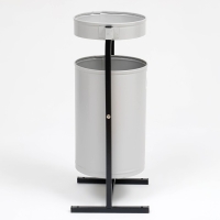 Урна уличная «Меркурий» 21 л, 32 х 70 х 28,5 см, серая, бак 0,6 мм Урна уличная «Меркурий» 21 л, 32 х 70 х 28,5 см, серая, бак 0,6 мм