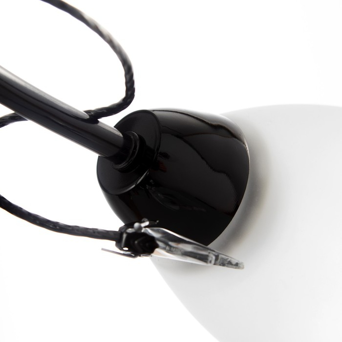 Люстра "Милана" 3x40Вт E27 черный 52х45х17 см