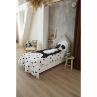 Постельное белье Этель 1,5 сп &laquo;Панда&raquo; 143х215 см, 150х214 см, 50х70 см -1 шт