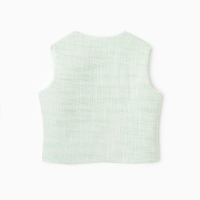 Новый год. Жилетка для девочки, MINAKU :Party Dress, цвет зеленый, рост 152 см Новый год. Жилетка для девочки, MINAKU :Party Dress, цвет зеленый, рост 152 см